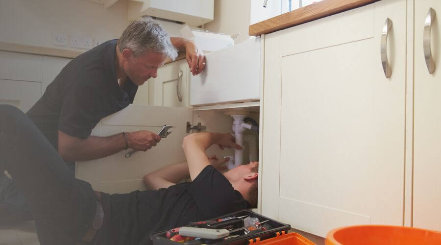 Ceiling Pipe Leak Fix in Linwood, MI